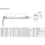 SrSuntour Suntour Staftas Q-LOC 15 100 mm 15QLC32 CR-MO FKA069-25