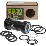 Ratų gamybos ratai MFG apatinio laikiklis BB30 SRAM 22 24 mm Abec 3 juodas juodas