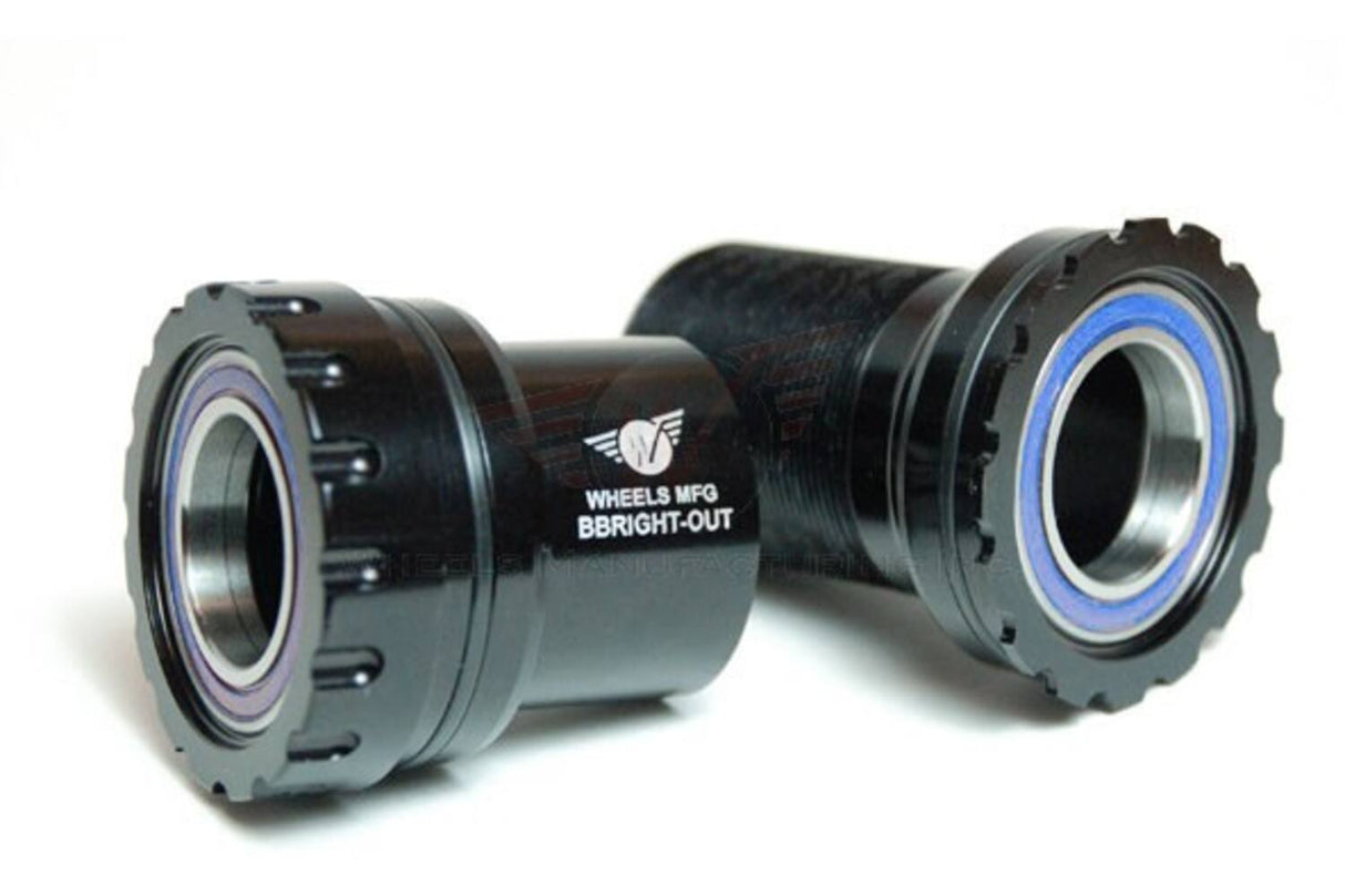 Räder Herstellung von Rädern MFG Breakagt Bbright Shimano 24mm ABEC 3 Schwarz