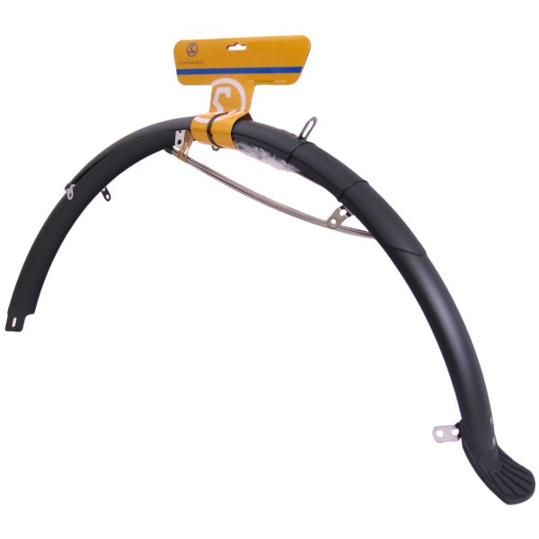Sunny Wheel plastic mudguard set 28 inch matt black 50 mm
