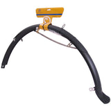 Sunny Wheel plastic mudguard set 28 inch matt black 50 mm