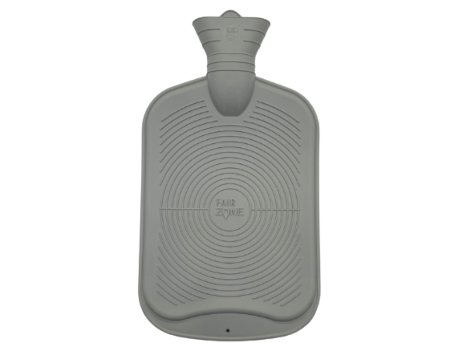 Fairzone Natural Rubber Hot Water Jug - FSC - 2L - Gray