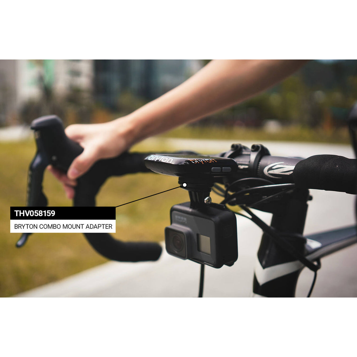 Bryton - Combo montéiert fir Gopro
