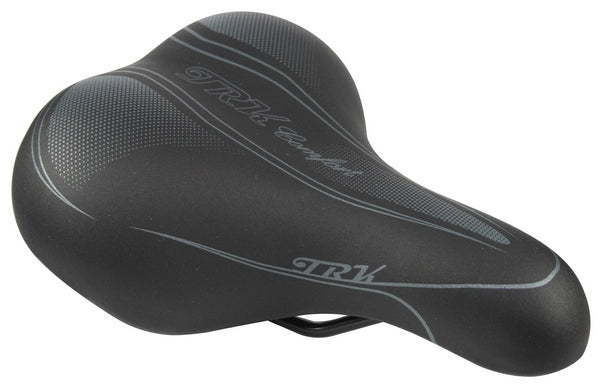 Qtcychectech Cycle Tech DDK TRK Comfort Saddle Black Grey Blister 0300970