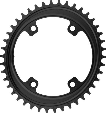 Wolf Tooth Components elliptical 110 BCD asymmetric 4-bolt chainring for Shimano GRX