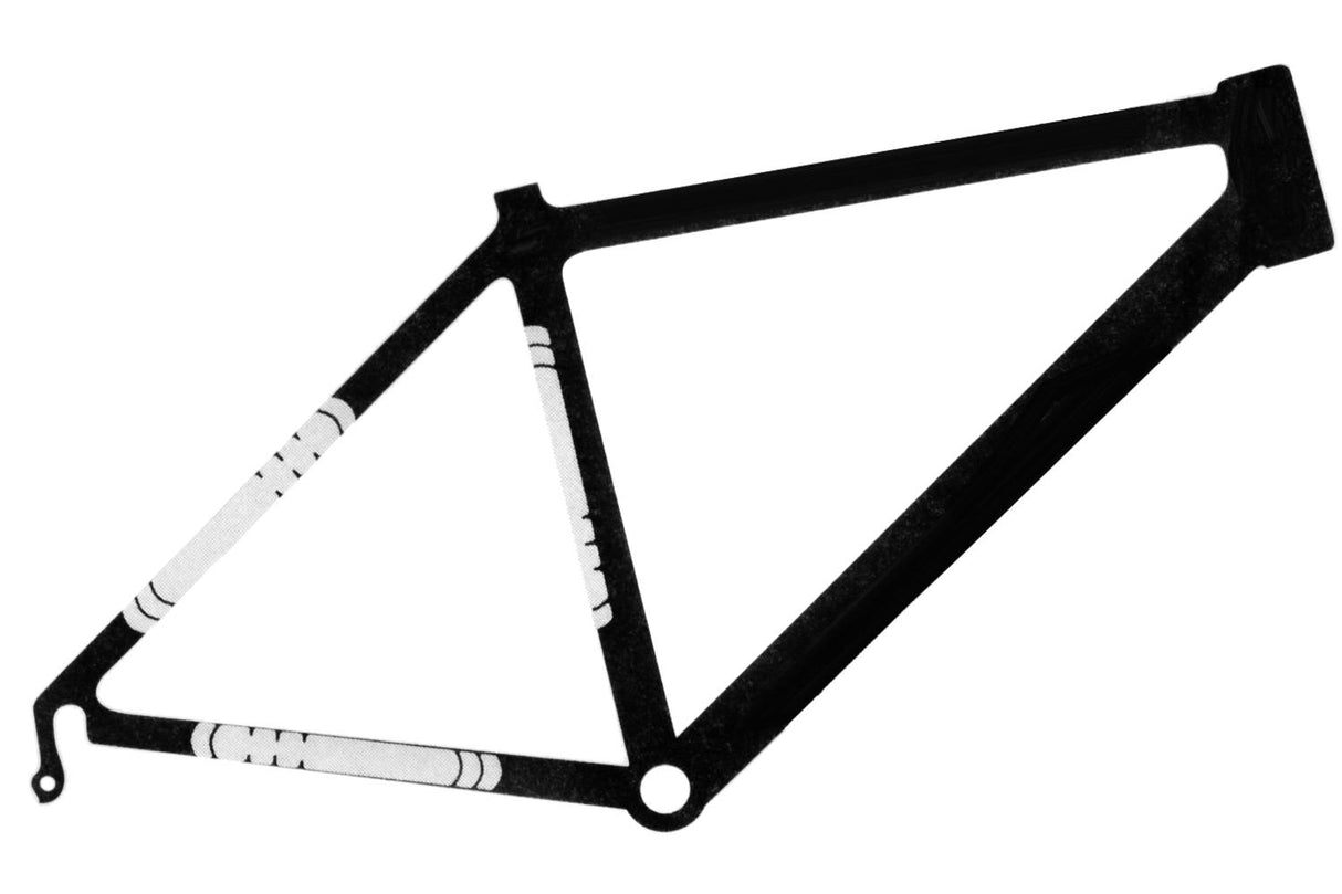 Pelli di lucertola lucertola skins telaio protettore protettore in pelle di carbonio piccolo nero