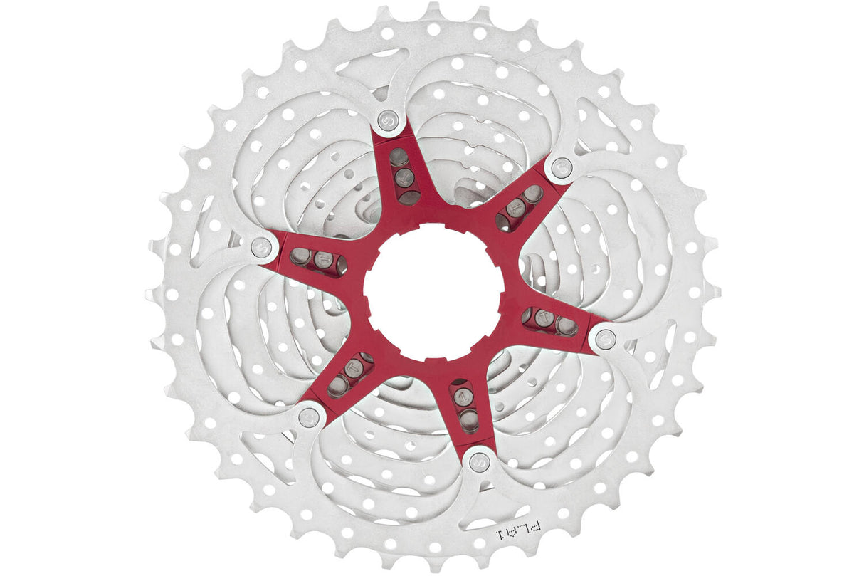 Sunrace 10 Speed ​​Cassette 11-36T. Silver csmx0
