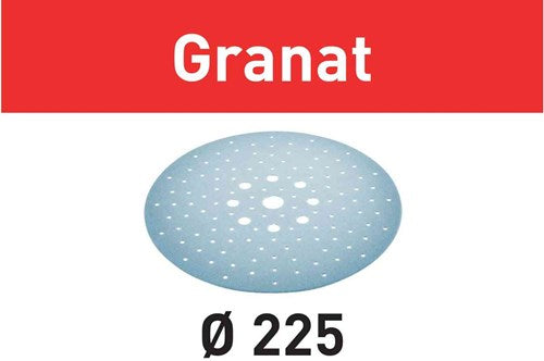 Acessórios Festool disco de lixa granat | stf d225 128 | p180 | gr 5 - 205667