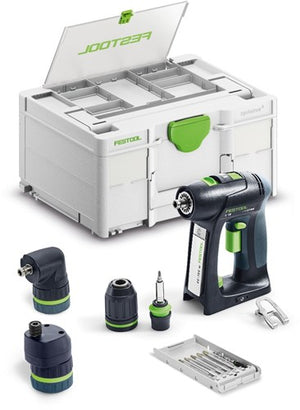 Festool C 18 Basic-Set Cordless Drill Driver | without batteries and charger - 578831