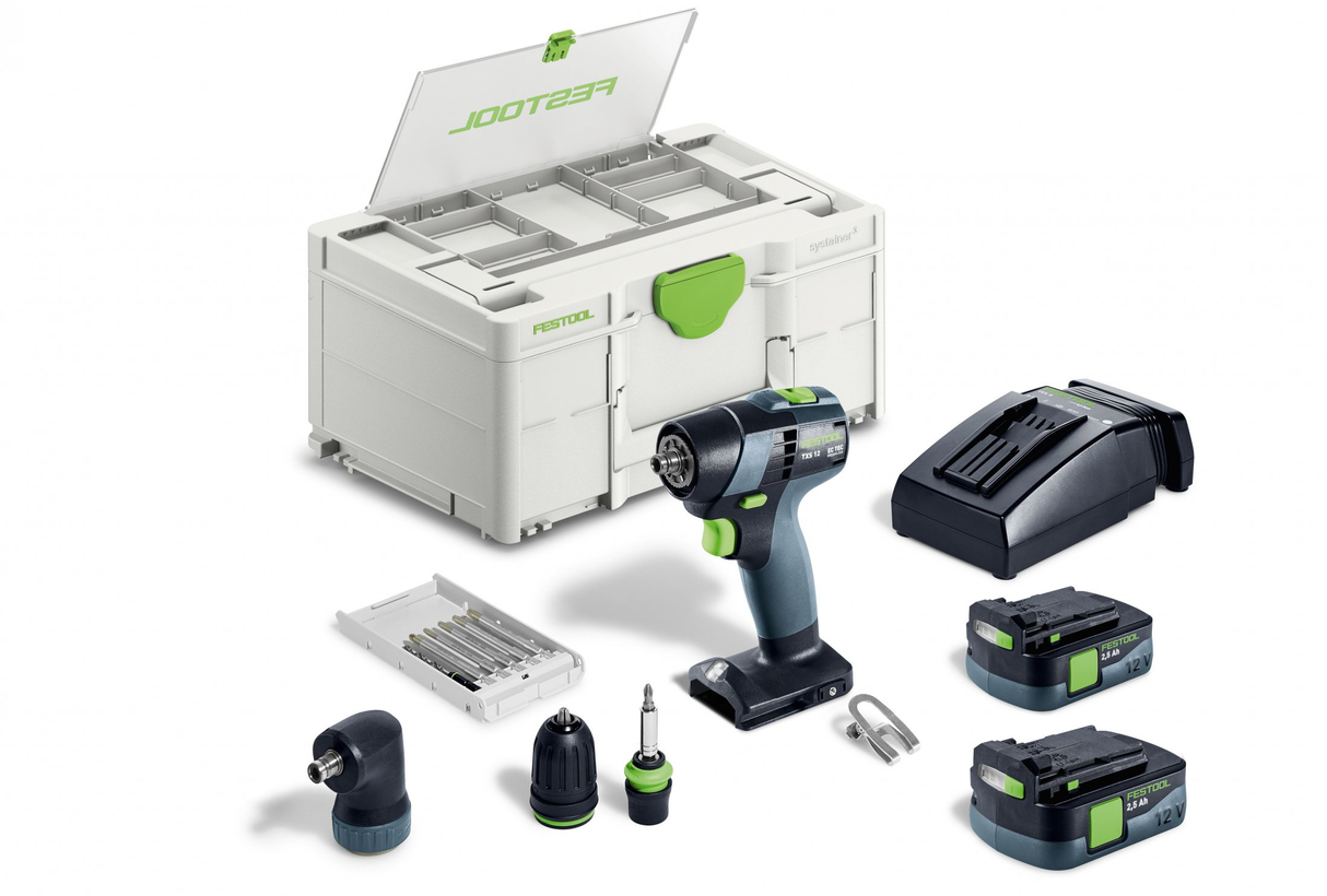 Festool perceuse sans fil txs 12 2,5 set - 576874