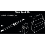 WERA 2GO 2 XL -verktygsfodral