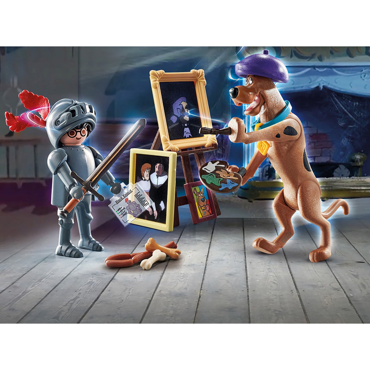 Playmobil Scoo-Doo! Abenteuer mam schwaarze Ritter