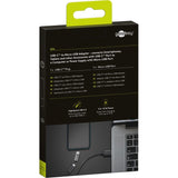 Goobay USB-C to Micro-USB adapter (grey)