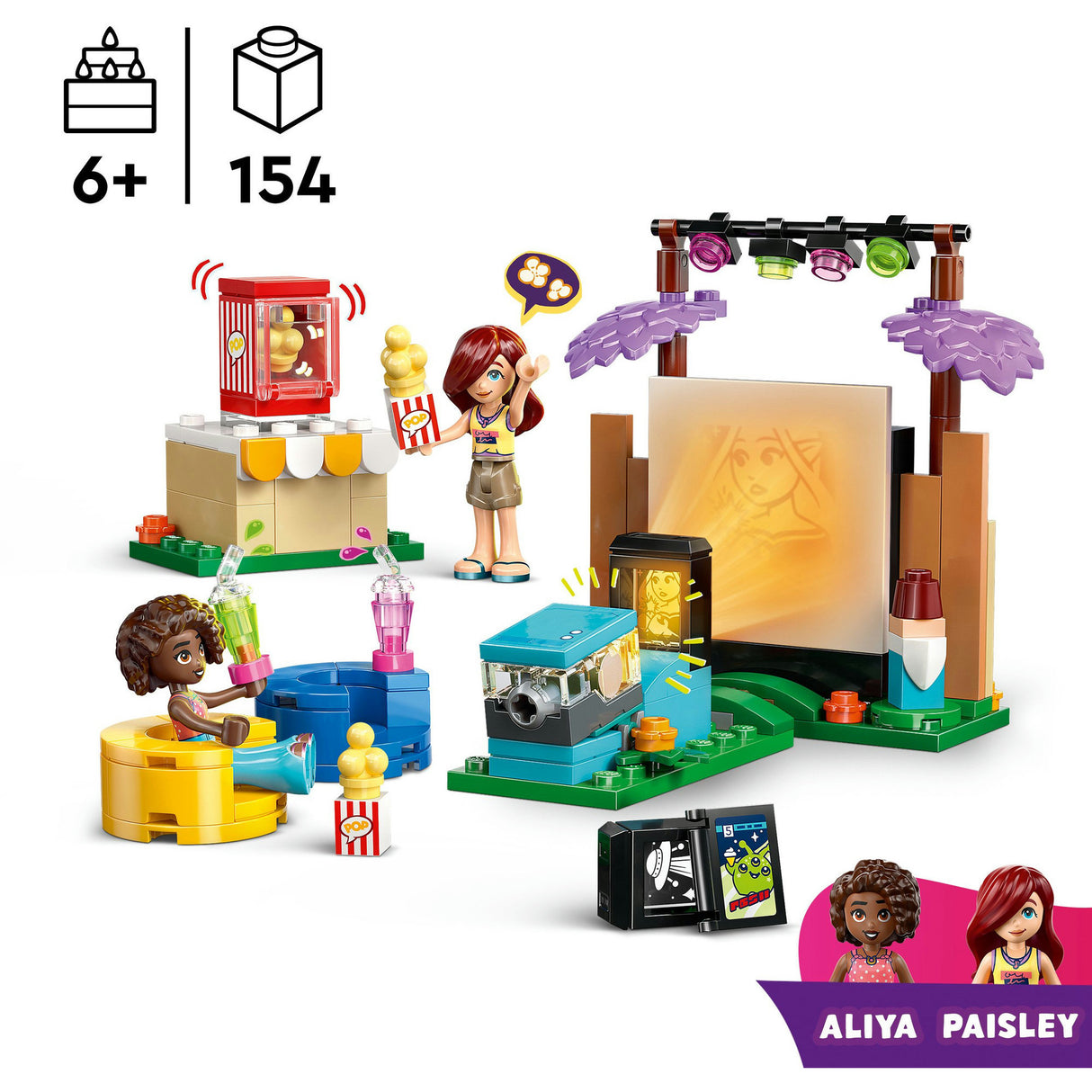 Lego draugai 42642 kino vakaras