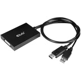 Club 3D DisplayPort to Dual Link DVI-I Active Adapter (Black, DisplayPort to Dual Link DVI-I Active Adapter)