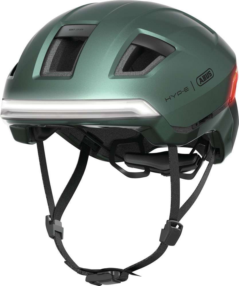 Abus casco inteligente hyp-e verde jungla l 57-61cm