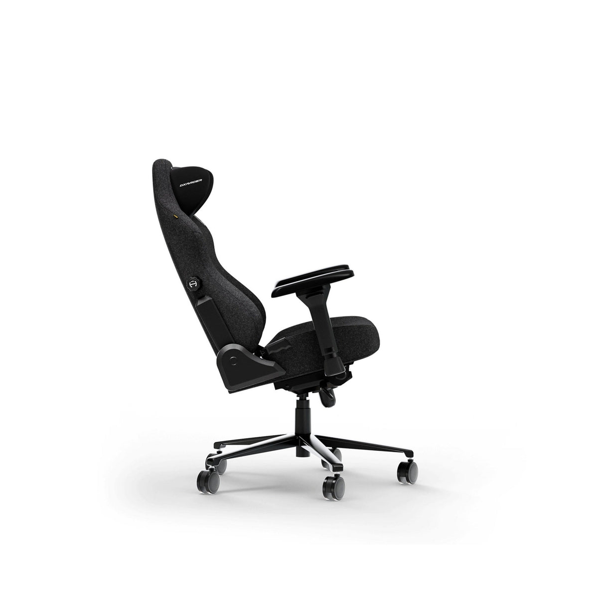 Dxracer craft l black fabric gamestoel (zwart)