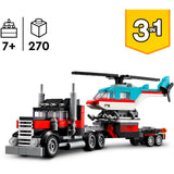 Caminhão LEGO LEGO Creator 31146 com helicóptero