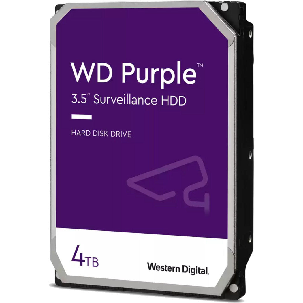 WD violetinė 4 TB kietasis diskas (44purz, SATA 600)