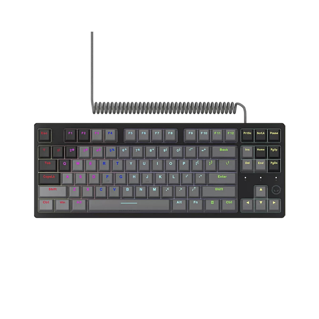 Lorgar azar 514tkl, gaming toetsenbord (zwart, us lay-out, logar dream, tkl, rgb)