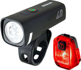 Sigma sport Verlichtingsset Aura 40 Hiro 10 . Sigma battery light set Aura 40 + Hiro 10