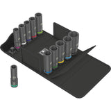 Wera 8790 c impaktor deep set 1 dopsleutel (zwart, 11‑delig)