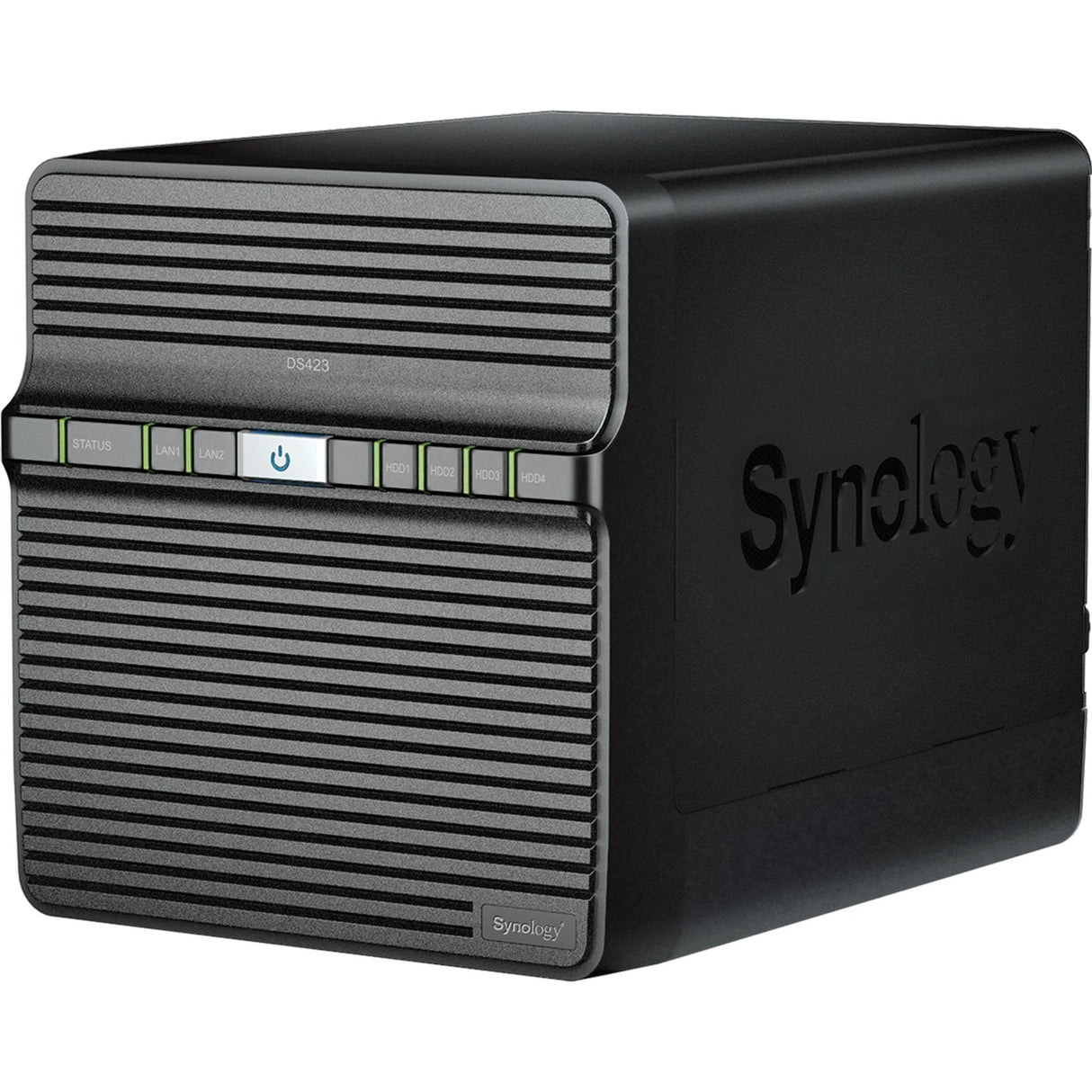 Synology DiskStation DS423 NAS (black, 2x RJ-45, 2x USB-A 3.2 (5 Gbit/s))