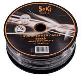 Diverse seki 100 meter speaker cable round 2x0.50mm²