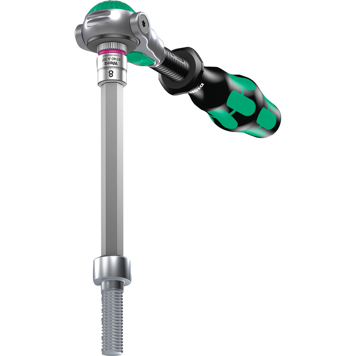Wera 8740 A HF 1 Zyklop Bit Socket Set with Holding Function, 1/4" Drive, 5-piece - 1 piece(s) - 05003345001