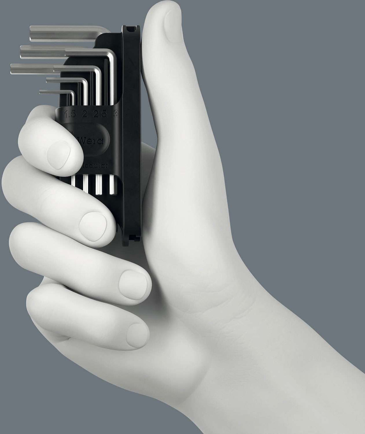 Wera tool-check modular l-keys hex-plus 1, 7 pieces