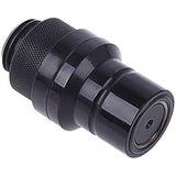 Alphacool eiszapfen quick release stekker g1 4 ag - deep black sluiting (zwart)