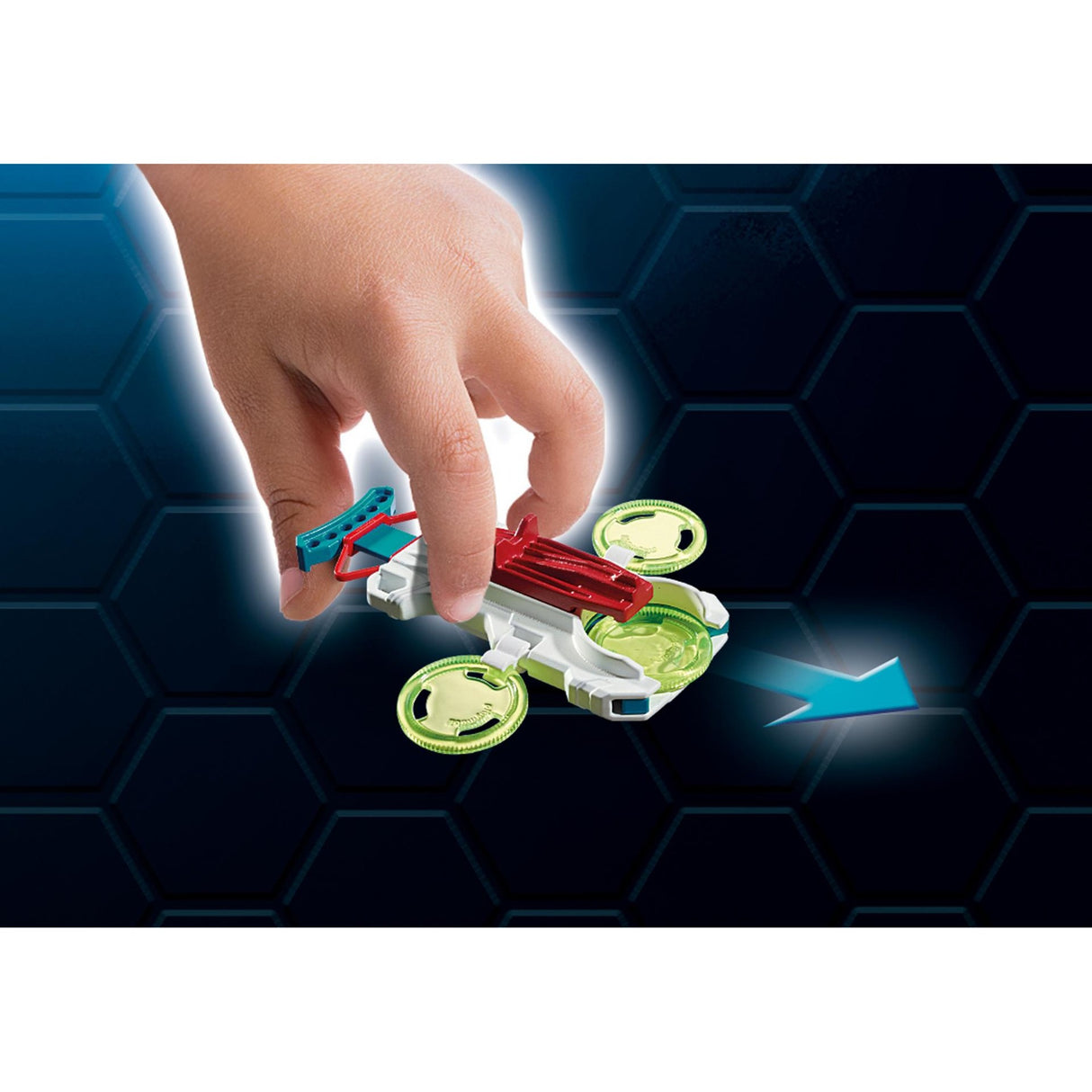 PlayMobil Super 4 Fulgurix con Gene