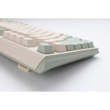 Ducky One 3 Matcha TKL, keyboard (cream green, US layout, Cherry MX Silent Red, PBT double shot, hot-swap)