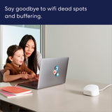 Eero 6+ mesh WiFi system, 3 mesh routers (white)