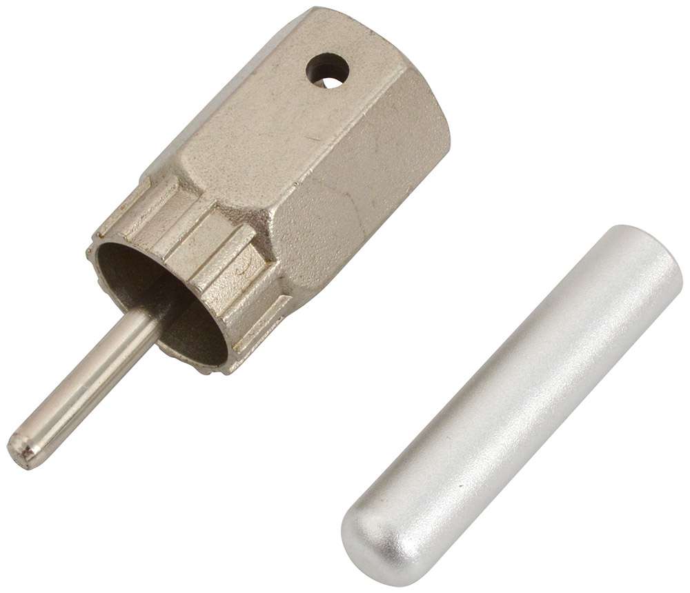 Katana cassette removal tool with 12mm oversized pin