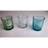 Cosy@home elegant collectible glass tea light holder 3 pieces