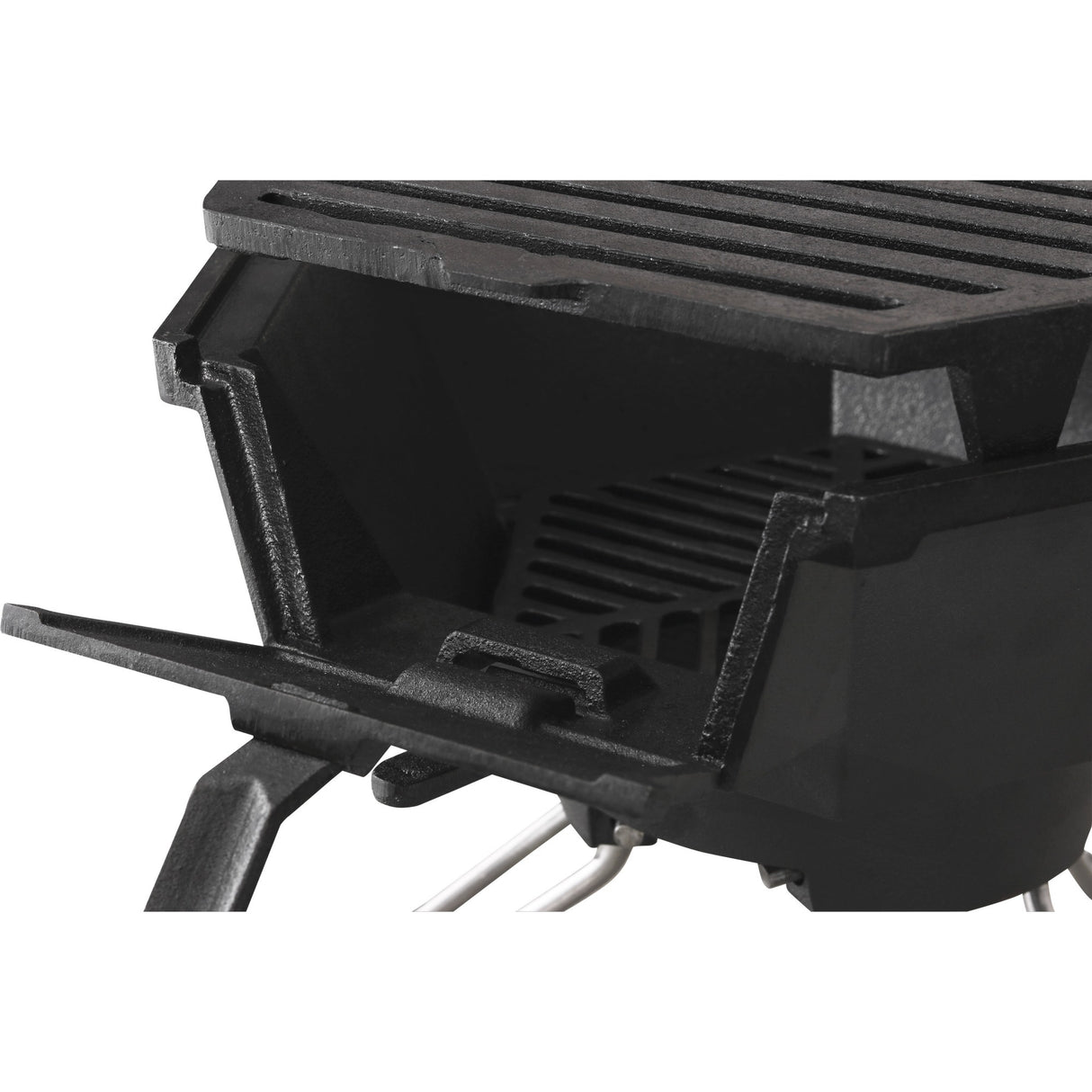 Samhail Grill Kibo an Mhuilinn Ghaoithe 3.0 Barbecue Gualach (Dubh)