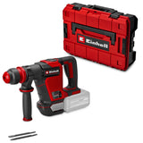 Einhell professionele accu-breekhamer tp-dh 18 4 li bl - solo (zwart rood, accu en oplader niet inbegrepen)