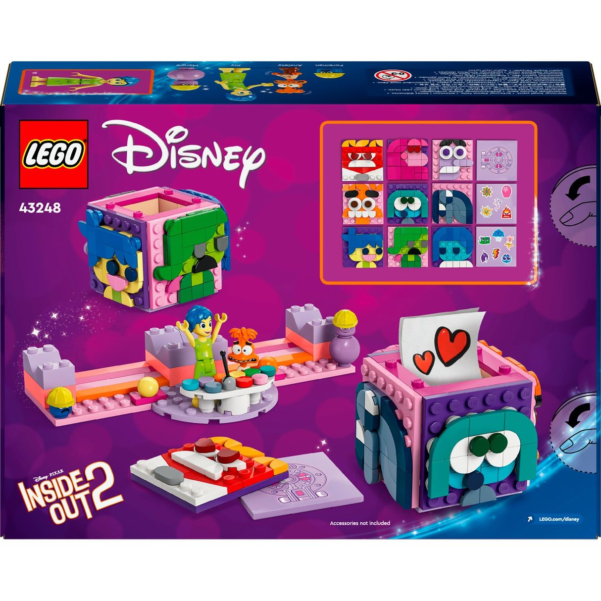 Lego Disney 43248 Inside Out 2 Cubes nálady