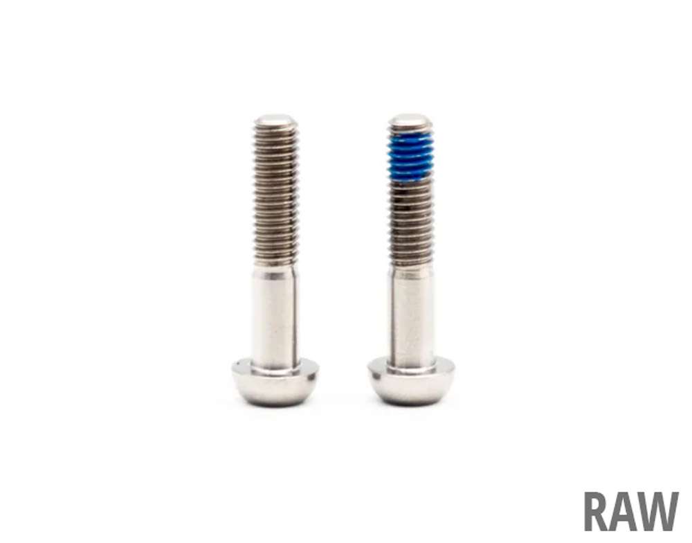 Oak components titanium screws m5x25 for sram handlebar clamp (2 pieces)