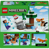 Lego minecraft 21583 aventura de steves taiga