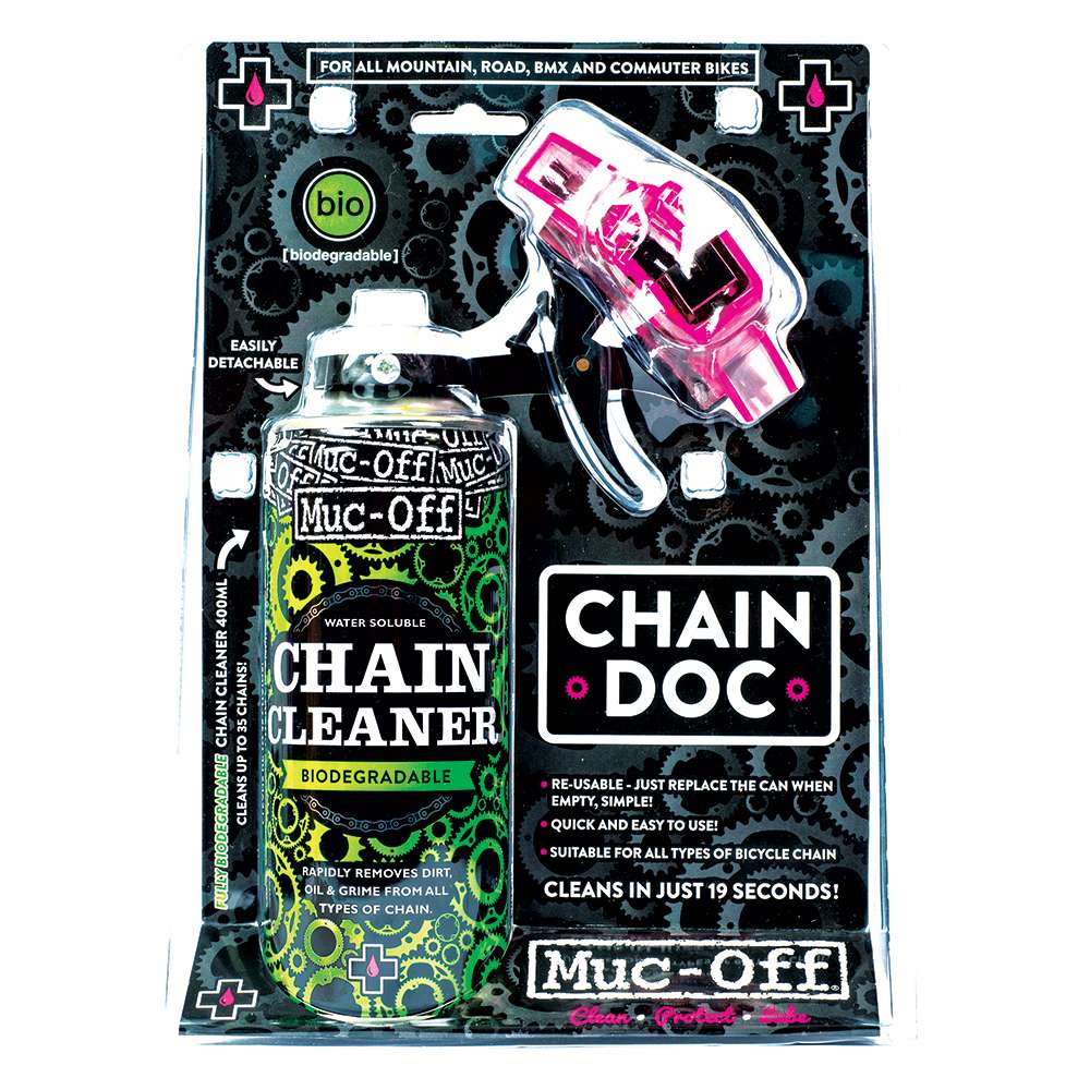 Muc-off bio chain cleaner 400 ml incl. chain cleaning device