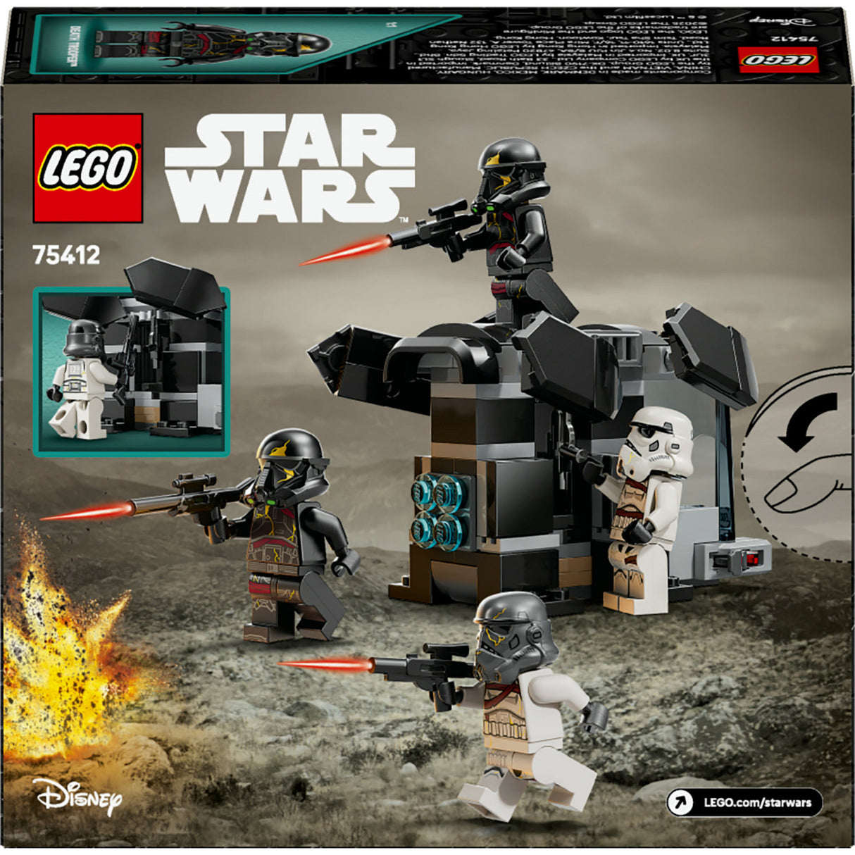 Lego Star Wars 75412 Death Trooper und Night Trooper Battle Pack