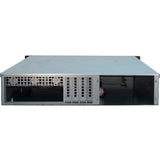 Inter-Tech IPC 2U-2404L SATA Rack Case (Black | 2x USB-A)