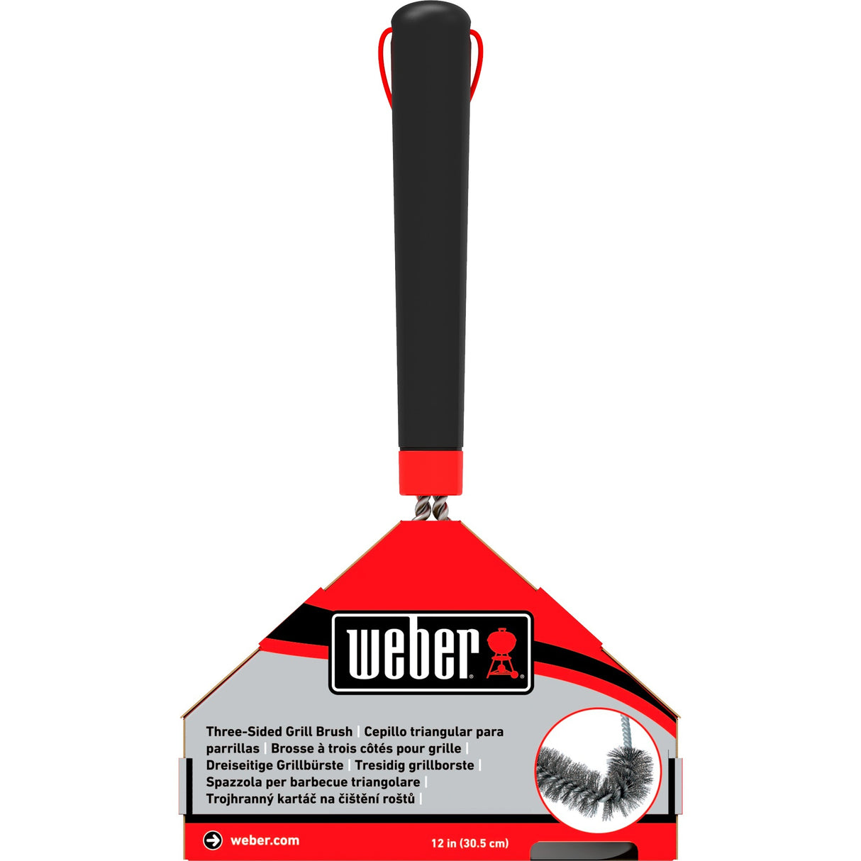 Weber Kolmipuolinen puhdistusharja