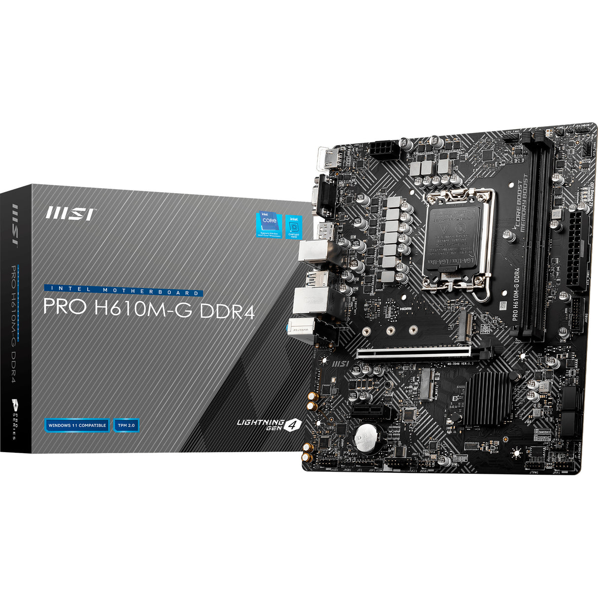 Msi pro h610m-g ddr4