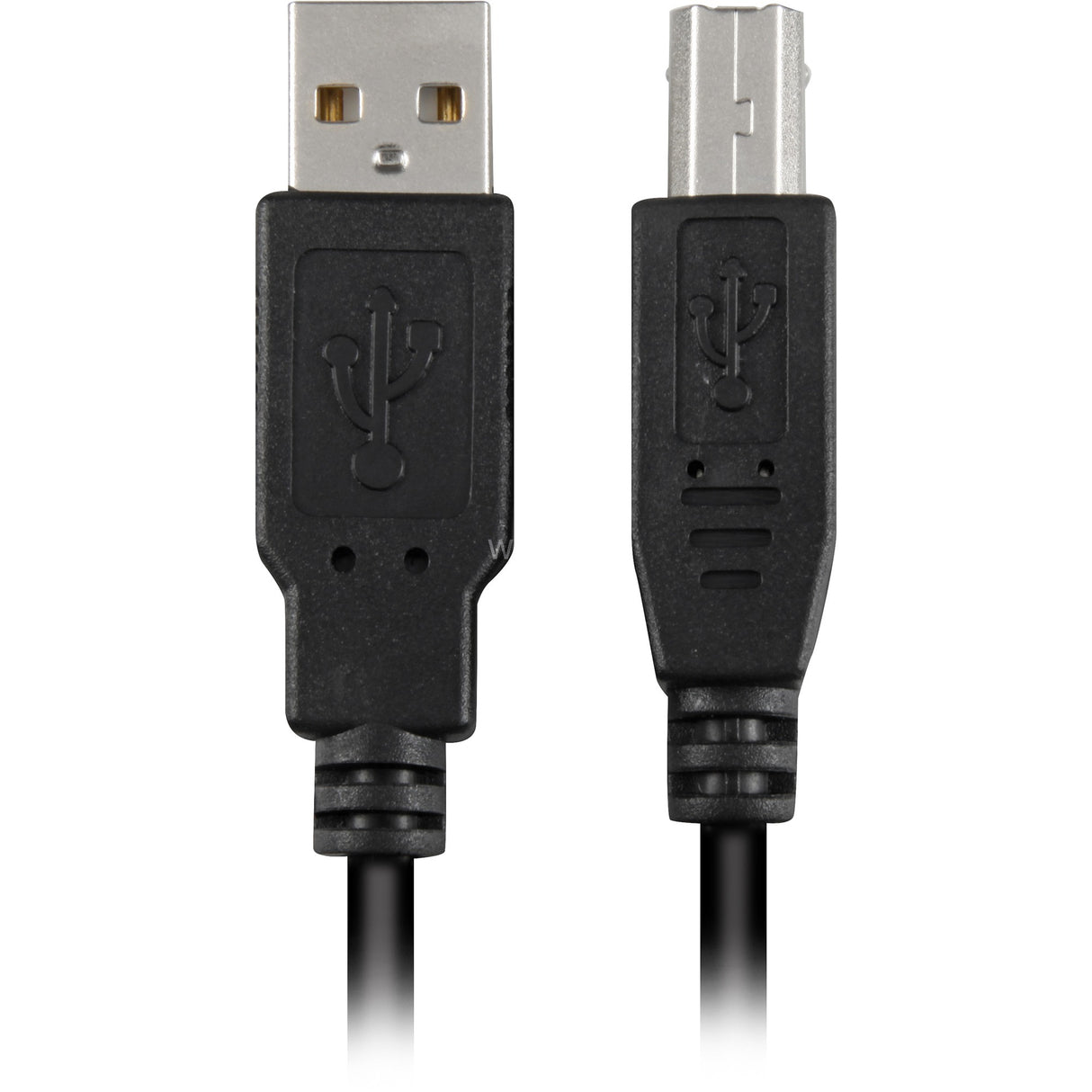 Sharkoon USB-A 2.0 > USB-B laidas (juodas, 0,5 metro)