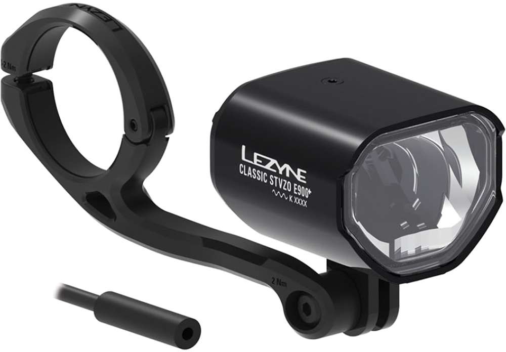 Lezyne e-bike classic stvzo e900+ front light