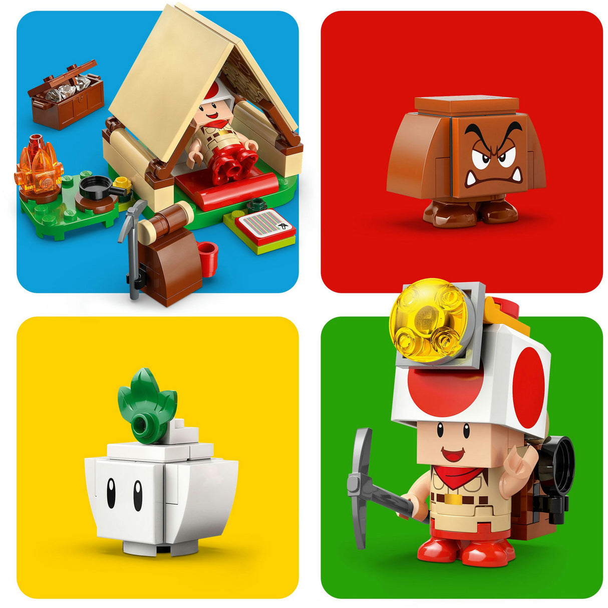 Lego super mario 72040 krastača šef kampa
