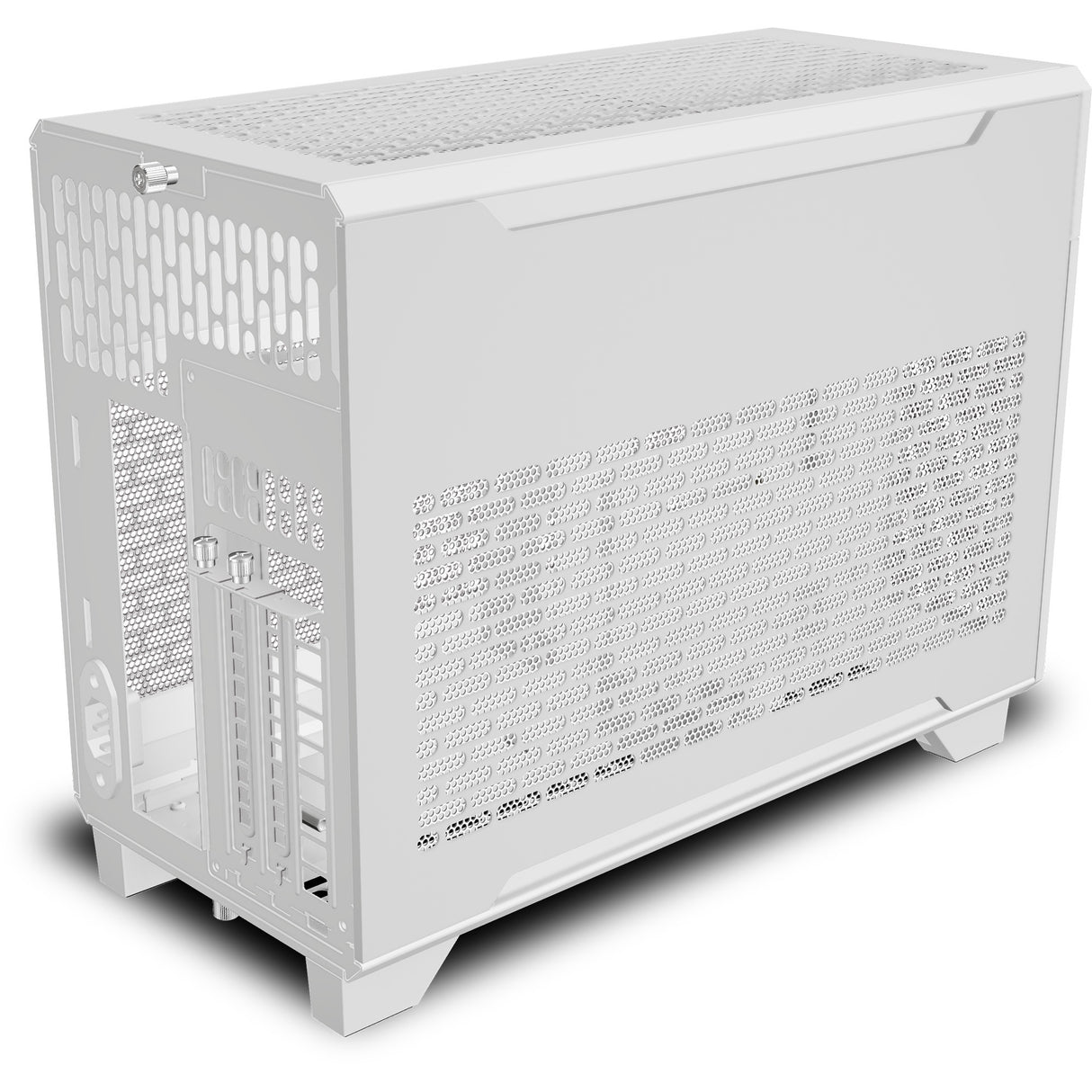 Thermaltake TR100 Snow Mini Tower Case (White | 2x USB-A | 1x USB-C)